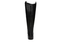 Franco Sarto Womens Meyer Wide Calf Tall Boot - Black -Fashion Shoe Store US 01 300504 04