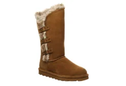 Bearpaw Womens Emery Fur Boot - Tan
