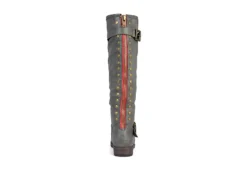 Journee Collection Womens Spokane Extra Wide Calf Tall Boot - Dark Grey -Fashion Shoe Store US 01 300946 04