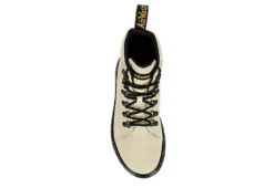 Dr. Martens Dr.martens Womens Combs Suede Combat Boot - Off White -Fashion Shoe Store US 01 302022 05