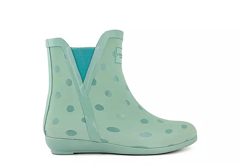 London Fog Womens Piccadilly Rain Boot - Green 2 London Fog Womens Piccadilly Rain Boot - Green - Image 2