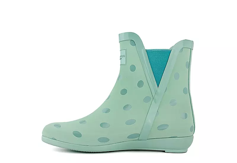 London Fog Womens Piccadilly Rain Boot - Green 4 London Fog Womens Piccadilly Rain Boot - Green - Image 4