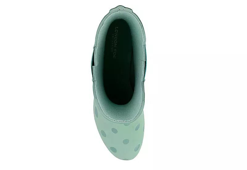 London Fog Womens Piccadilly Rain Boot - Green 6 London Fog Womens Piccadilly Rain Boot - Green - Image 6