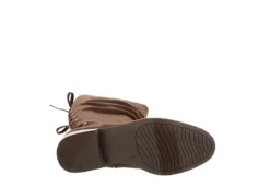 Xappeal Womens Cheyenne Wide Calf Tall Boot - Brown -Fashion Shoe Store US 01 302740 06