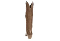 Michael By Michael Shannon Womens Taylor Western Boot - Taupe -Fashion Shoe Store US 01 302744 04