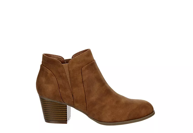 Xappeal Womens Remi Bootie - Cognac 2 Xappeal Womens Remi Bootie - Cognac - Image 2