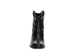 Michael By Michael Shannon Womens Daisy Western Boot - Black -Fashion Shoe Store US 01 302750 02