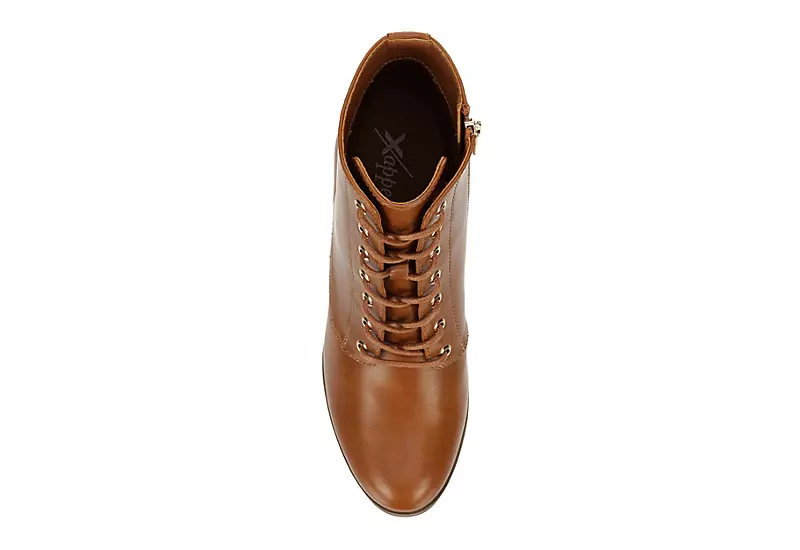 Xappeal Womens Karen Lace-up Boot - Cognac 6 Xappeal Womens Karen Lace-up Boot - Cognac - Image 6