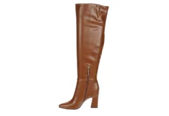 Michael By Michael Shannon Womens Camille Wide Calf Over The Knee Boot - Mocha -Fashion Shoe Store US 01 302795 03