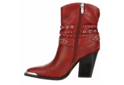 Michael By Michael Shannon Womens Dottie Western Boot - Red 10 Michael By Michael Shannon Womens Dottie Western Boot - Red -Fashion Shoe Store US 01 302819 03