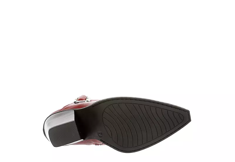 Michael By Michael Shannon Womens Dottie Western Boot - Red 7 Michael By Michael Shannon Womens Dottie Western Boot - Red - Image 7