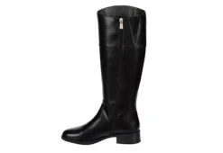 Michael By Michael Shannon Womens Brielle Tall Riding Boot - Black -Fashion Shoe Store US 01 302838 03