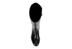 Michael By Michael Shannon Womens Brielle Wide Calf Tall Riding Boot - Black -Fashion Shoe Store US 01 302839 05