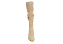 Michael By Michael Shannon Womens Millie Wide Calf Tall Boot - Tan -Fashion Shoe Store US 01 302843 02