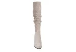 Michael By Michael Shannon Womens Millie Wide Calf Tall Boot - Grey -Fashion Shoe Store US 01 302844 02
