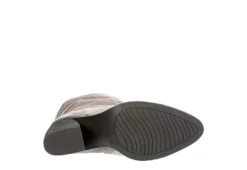 Michael By Michael Shannon Womens Millie Wide Calf Tall Boot - Grey -Fashion Shoe Store US 01 302844 06