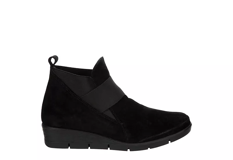 Bjorndal Womens Pam Short Boot - Black 2 Bjorndal Womens Pam Short Boot - Black - Image 2