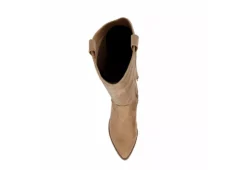 Dv By Dolce Vita Womens Kitschy Western Boot - Beige -Fashion Shoe Store US 01 302853 05