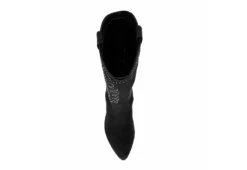 Dv By Dolce Vita Womens Kitschy Western Boot - Black -Fashion Shoe Store US 01 302854 05