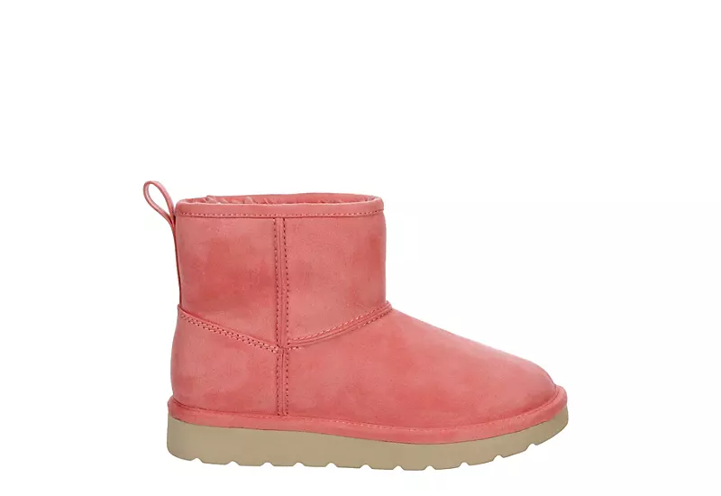 Xappeal Womens Jen Fur Boot - Coral 2 Xappeal Womens Jen Fur Boot - Coral - Image 2