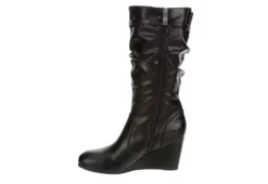 Lauren Blakwell Womens Johanna Wide Calf Wedge Boot - Black 10 Lauren Blakwell Womens Johanna Wide Calf Wedge Boot - Black -Fashion Shoe Store US 01 302867 03