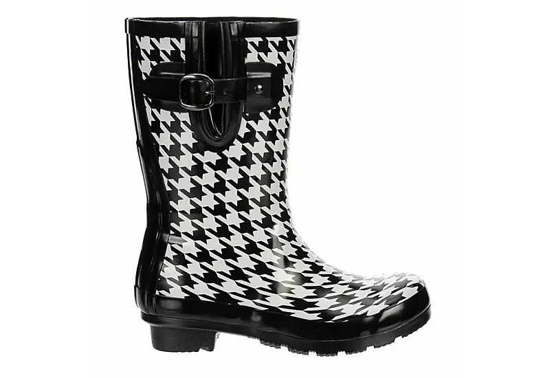 London Fog Womens Tally Rain Boot - Black 2 London Fog Womens Tally Rain Boot - Black - Image 2