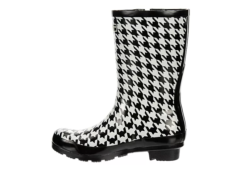 London Fog Womens Tally Rain Boot - Black 4 London Fog Womens Tally Rain Boot - Black - Image 4