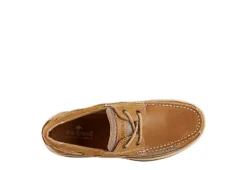 Margaritaville Mens Anchor Boat Shoe - Tan -Fashion Shoe Store US 01 315175 05