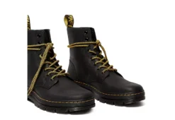 Dr. Martens Dr.martens Womens Combs Combat Boot - Black -Fashion Shoe Store US 01 330188 02