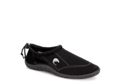 Island Surf Mens Splash Slip On Water Shoe - Black