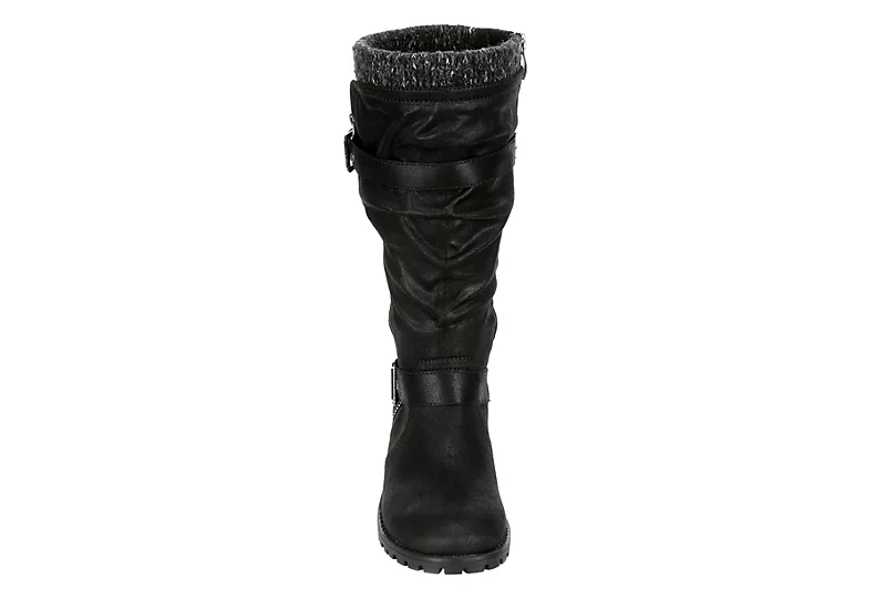 Xappeal Womens Chelsey Tall Boot - Black 3 Xappeal Womens Chelsey Tall Boot - Black - Image 3