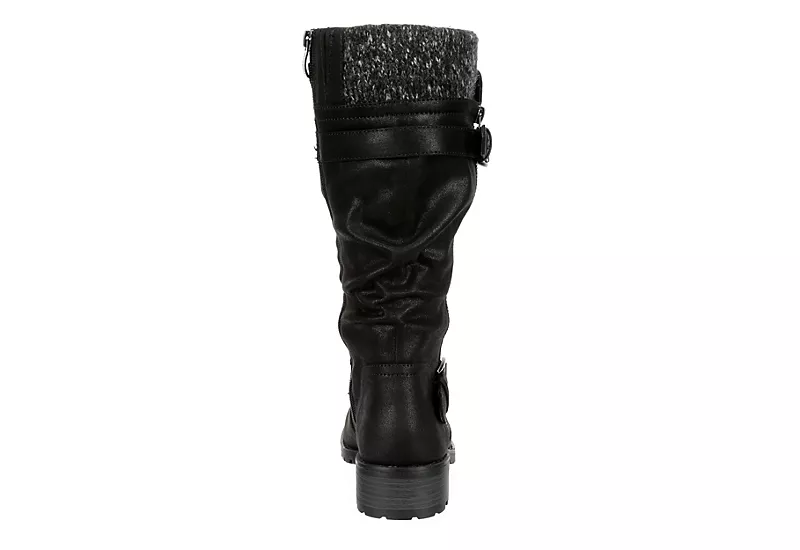 Xappeal Womens Chelsey Tall Boot - Black 5 Xappeal Womens Chelsey Tall Boot - Black - Image 5