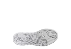 Adidas Womens Hoops 3.0 Sneaker - White -Fashion Shoe Store US 01 400715 04