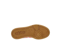 Adidas Womens Hoops 3.0 Mid Top Sneaker - White -Fashion Shoe Store US 01 400745 06