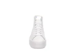 Puma Womens Kaia High Top Platform Sneaker - White 9 Puma Womens Kaia High Top Platform Sneaker - White -Fashion Shoe Store US 01 400758 02