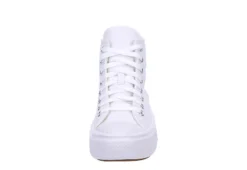 Converse Womens Chuck Taylor All Star Move High Top Sneaker - White -Fashion Shoe Store US 01 400794 02