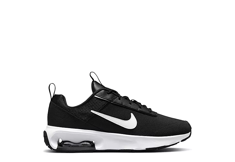 Nike Womens Air Max Intrlk 75 Sneaker - Black 2 Nike Womens Air Max Intrlk 75 Sneaker - Black - Image 2