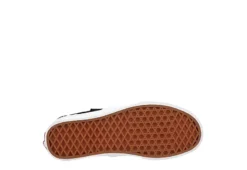 Vans Womens Asher Slip On Sneaker - Black -Fashion Shoe Store US 01 401192 06