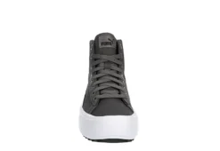 Puma Womens Kaia High Top Platform Sneaker - Dark Grey -Fashion Shoe Store US 01 401233 02