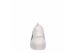 Puma Womens Karmen Rebelle Platform Sneaker - White -Fashion Shoe Store US 01 401234 02