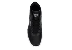 Reebok Womens Club High Top Sneaker - Black -Fashion Shoe Store US 01 401243 05