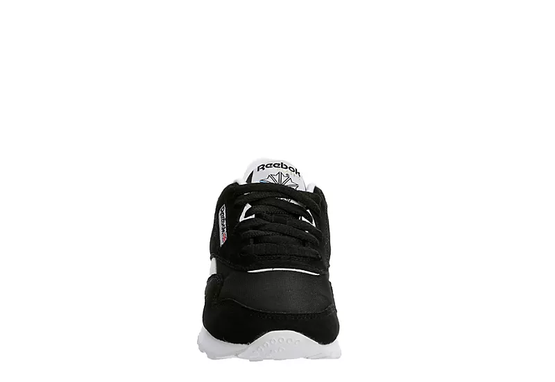 Reebok Womens Cl Nylon Sneaker - Black 3 Reebok Womens Cl Nylon Sneaker - Black - Image 3