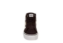 Vans Womens Filmore High Top Platform Sneaker - Brown 9 Vans Womens Filmore High Top Platform Sneaker - Brown -Fashion Shoe Store US 01 401274 02