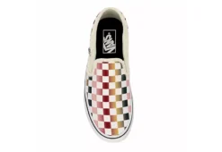 Vans Womens Asher Slip On Sneaker - Multicolor -Fashion Shoe Store US 01 401279 05
