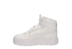 Puma Womens Karmen Rebelle Mid Sneaker - White -Fashion Shoe Store US 01 401295 03