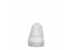 Puma Womens Carina 2.0 Sneaker - White 9 Puma Womens Carina 2.0 Sneaker - White -Fashion Shoe Store US 01 401301 02