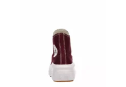 Converse Womens Chuck Taylor All Star Move High Top Sneaker - Burgundy -Fashion Shoe Store US 01 401341 04