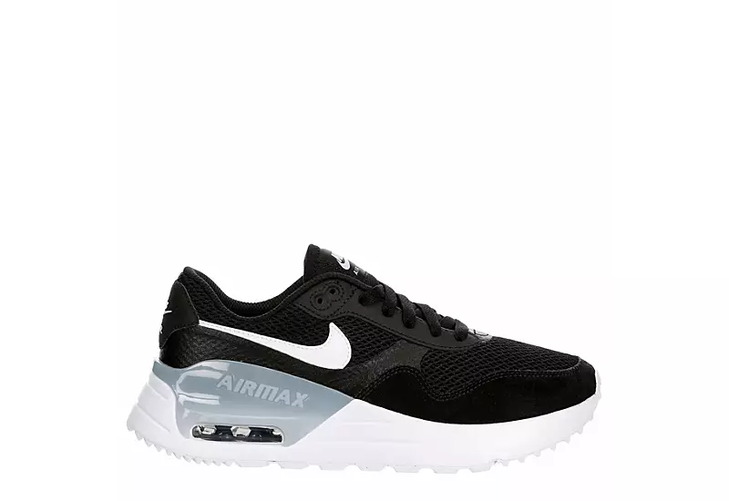 Nike Womens Air Max Systm Sneaker - Black 2 Nike Womens Air Max Systm Sneaker - Black - Image 2