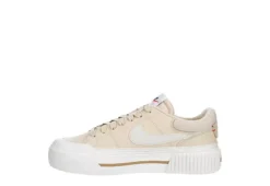 Nike Womens Court Legacy Lift Sneaker - Bone -Fashion Shoe Store US 01 401378 03