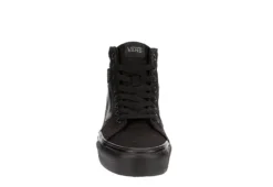 Vans Womens Filmore High Top Platform Sneaker - Black -Fashion Shoe Store US 01 401394 02
